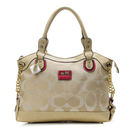 Coach Legacy Pinnacle Lowell In Signature Large Ivory Satchels A